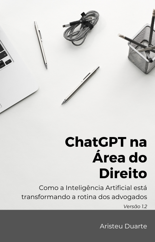 Descubra como a inteligência artificial está revolucionando o Direito com o lançamento do meu novo eBook, "ChatGPT e a Transformação da Prática Jurídica", abordando o impacto do ChatGPT, modelo de linguagem natural desenvolvido pela OpenAI, na advocacia e no ensino jurídico. Nele, você encontrará exemplos concretos de aplicação, análises detalhadas sobre vantagens e desvantagens, e dicas valiosas para aumentar a eficiência na prática jurídica. Adquira seu exemplar em https://amzn.to/3mtckg9 e invista no seu futuro, descobrindo como o ChatGPT pode transformar sua atuação no campo jurídico.